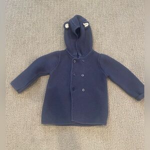 The little white company cardigan. 12-18m. Used